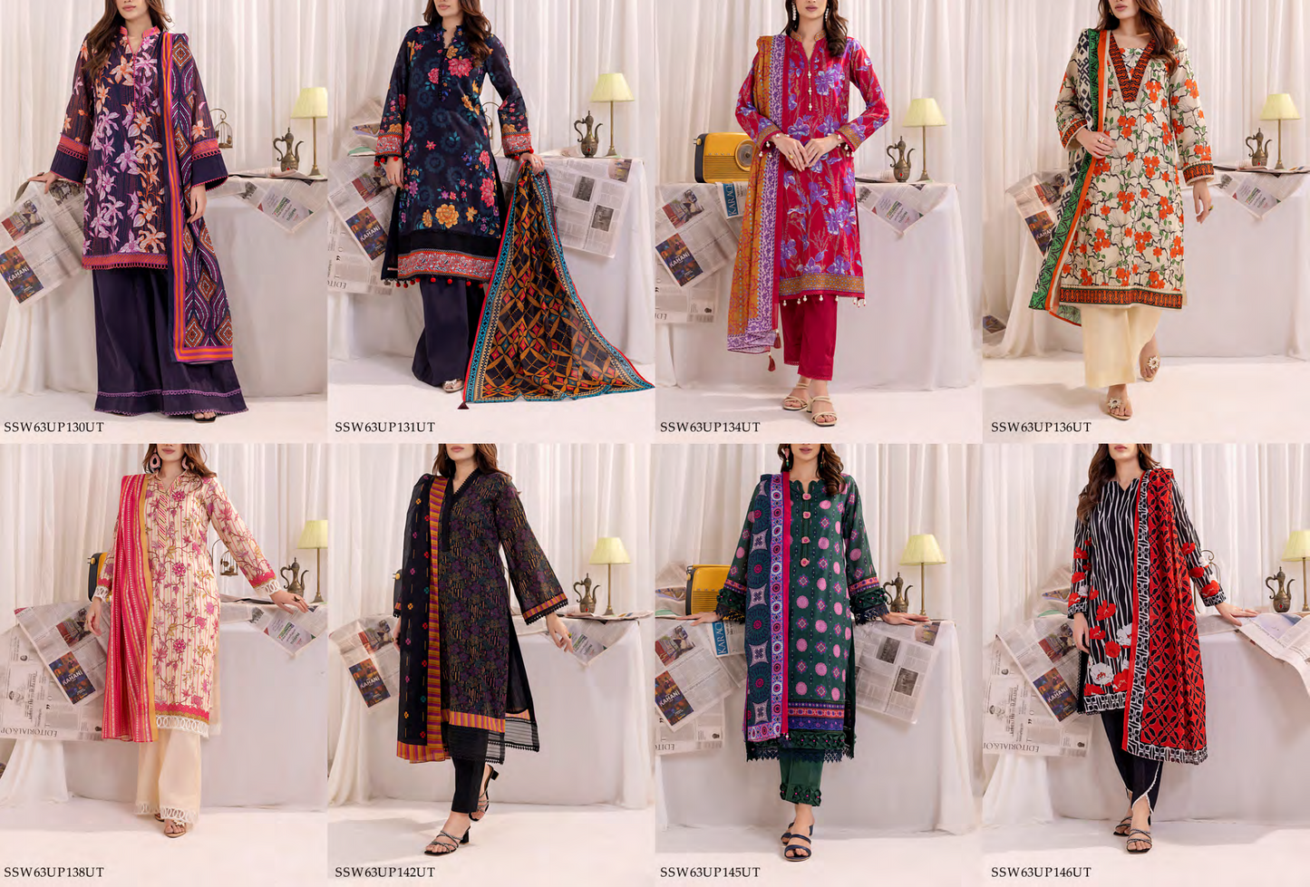 Salitex Eshaal 100% Original Lawn ❤️ ESHAAL by SANA& SARA