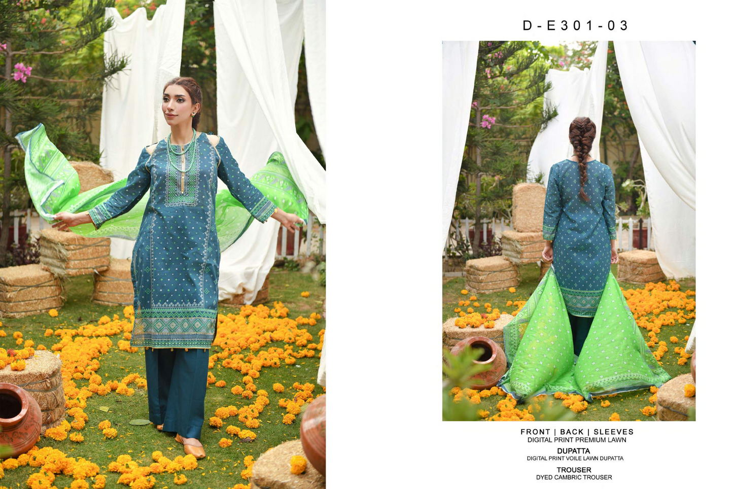 MoosaJee 100% Original Heritage Chunri Unstitched 3Ps๐๐ฅ