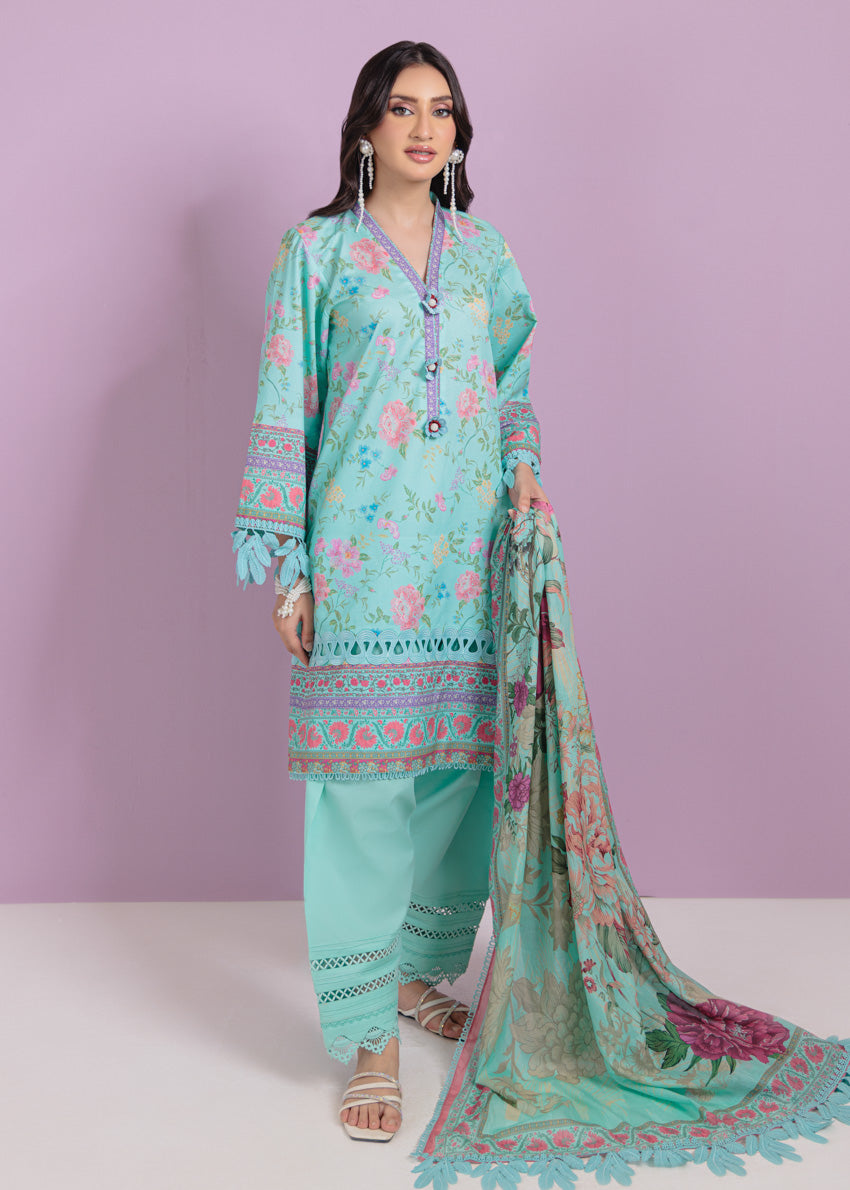 Bonanza Satrangi Unstitched Sadabahar - 3 Pc (WU3PPBS25LIUN10) 🔥🥰