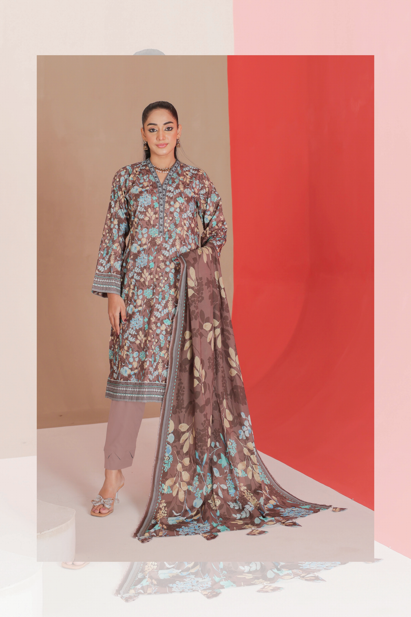 Flat 50% Off Lamisah Jade Broshia Jacquard 100% Original Lawn Unstitched in Wholesale π₯³π―β