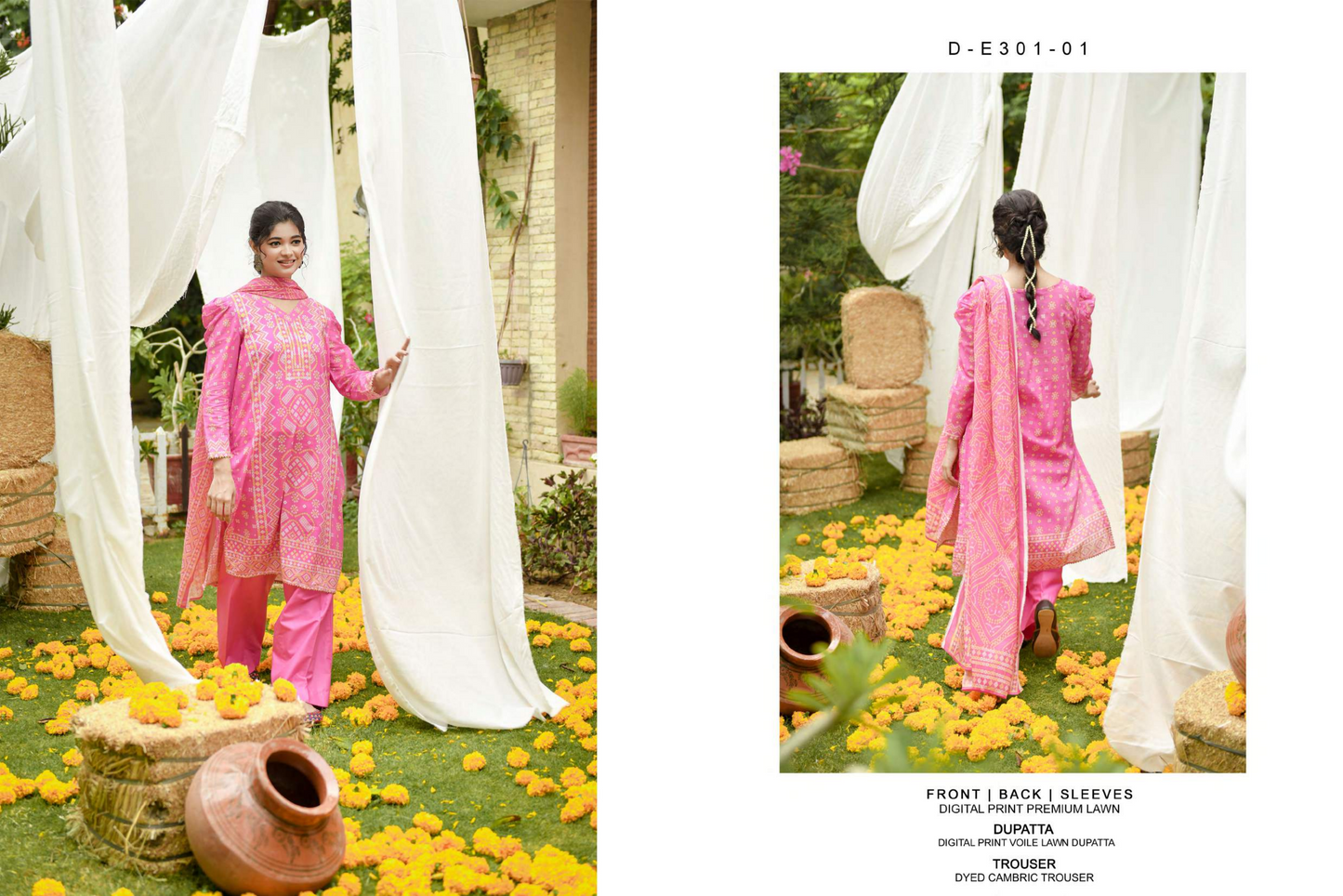 MoosaJee 100% Original Heritage Chunri Unstitched 3Ps๐๐ฅ