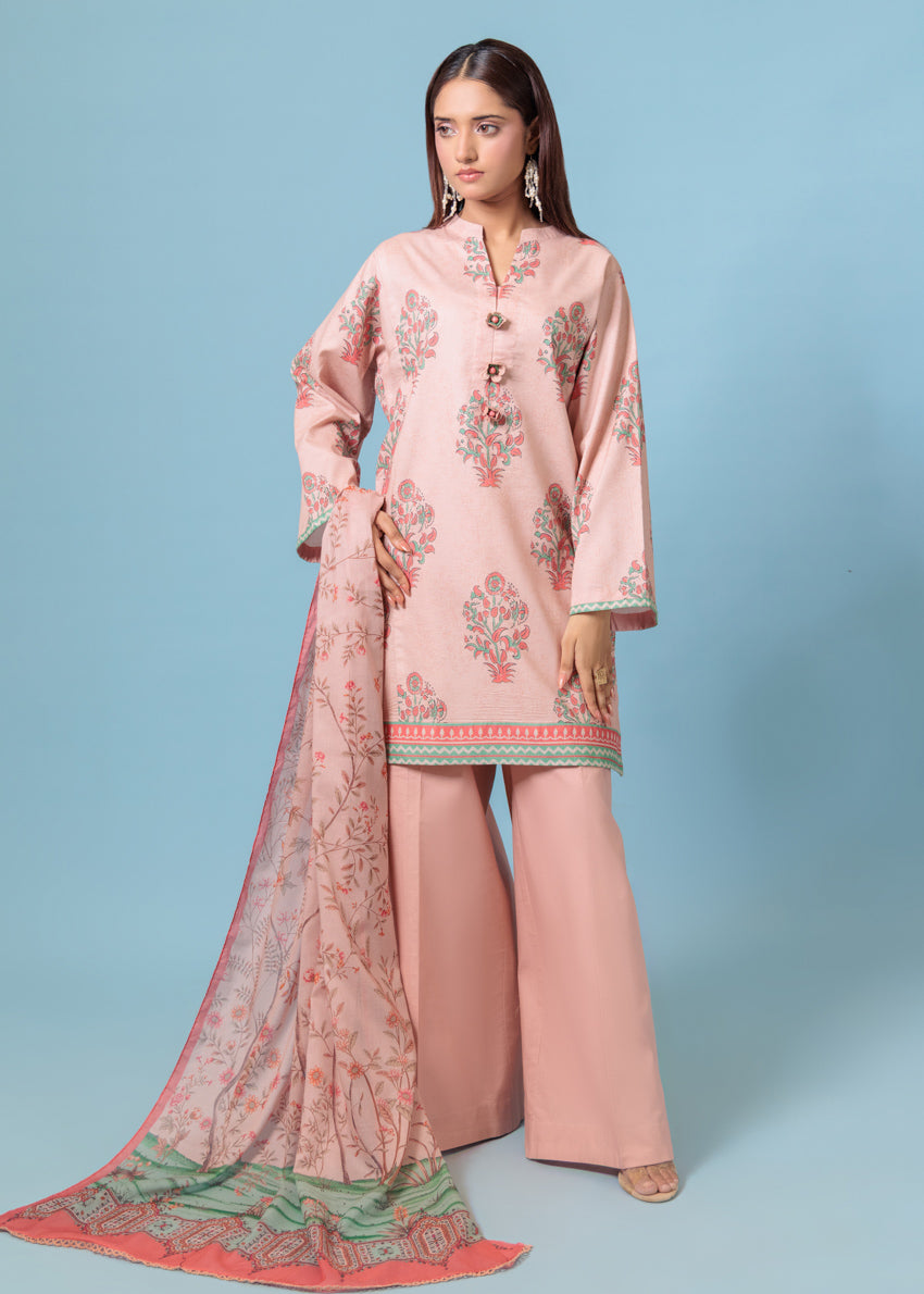 Bonanza Satrangi Unstitched Azure - 3 Pc (WU3PPBS25LIUN47)