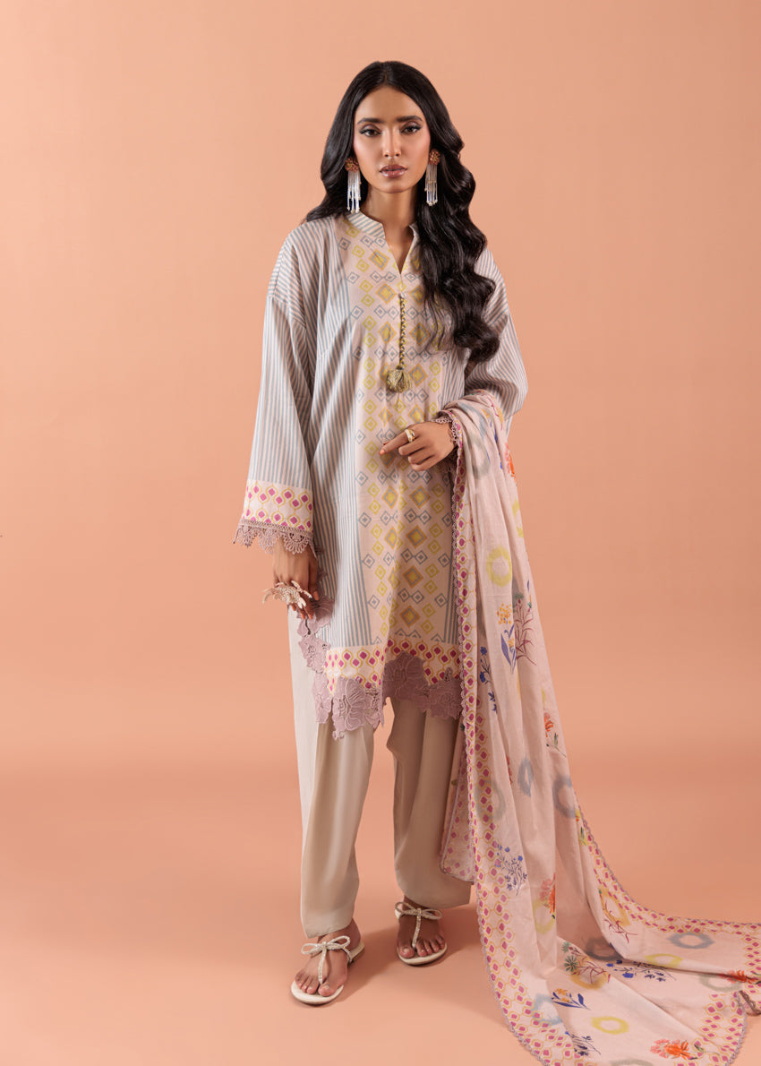 Bonanza Satrangi Unstitched Starlight - 3 Pc (WSS25P3130)