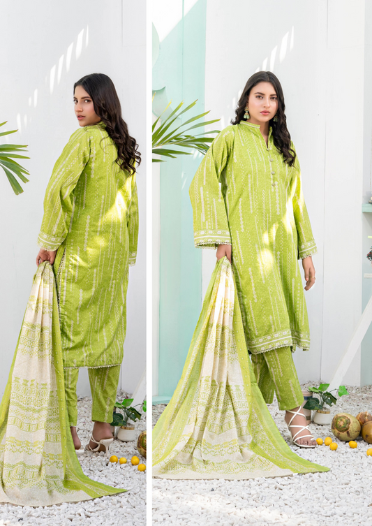 Zesh Unstitched Lawn 3 Piece 100% Original 🔥❤️