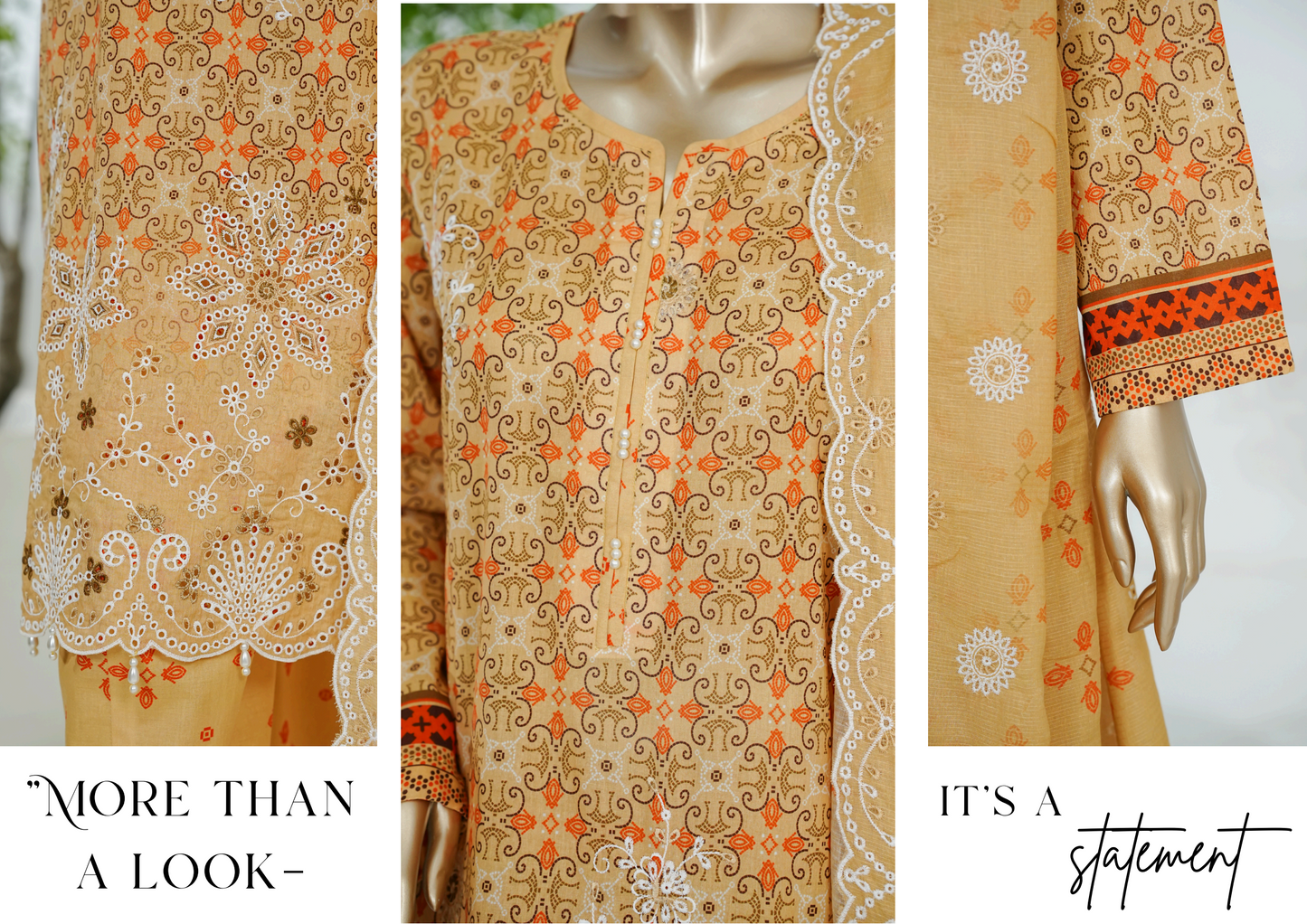 AIFA – ELANOR Collection ΑΕ-912 Embroidered 3 Piece Suit