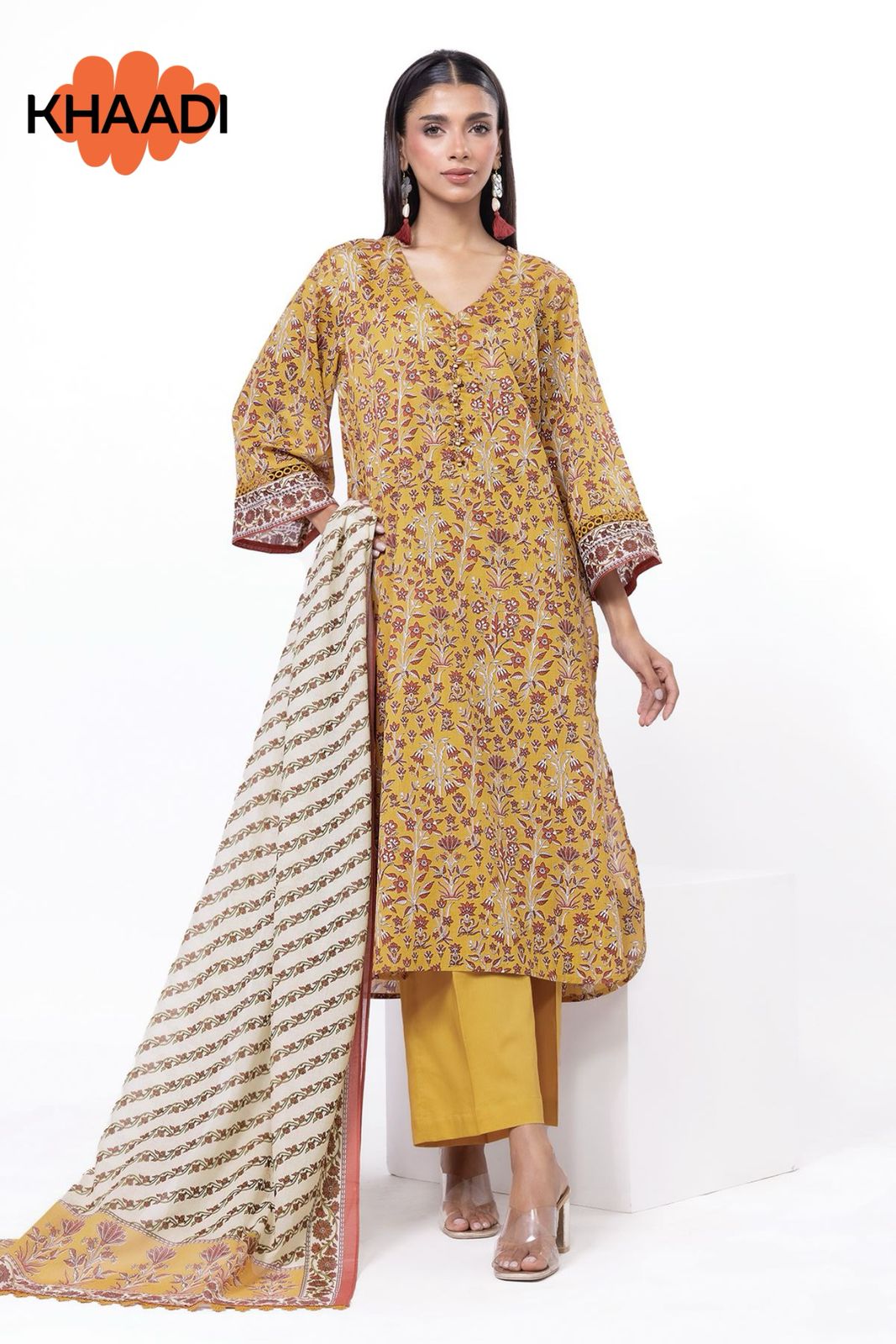 KHAADI 100% Original 3 Piece