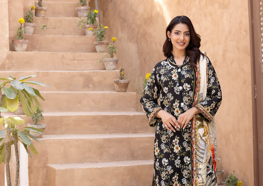 πΏβ¨ REGALIA TEXTILE β LAWN KARANDI DIGITAL PRINTED COLLECTION 2026 β¨πΏ Design #10