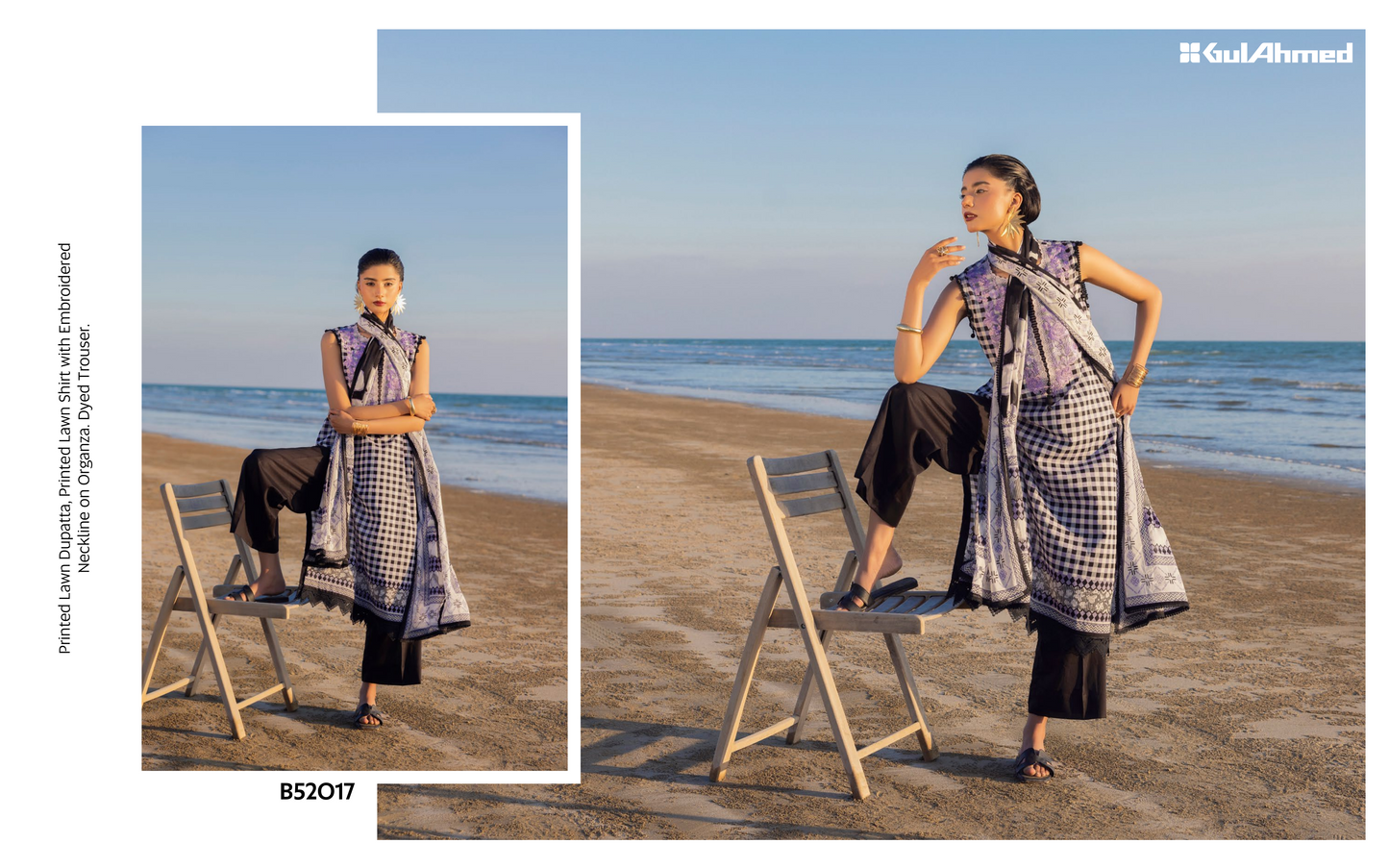 NOIR BLACK & WHITE COLLECTION 2025 BY GulAhmed đĽâ¤ď¸