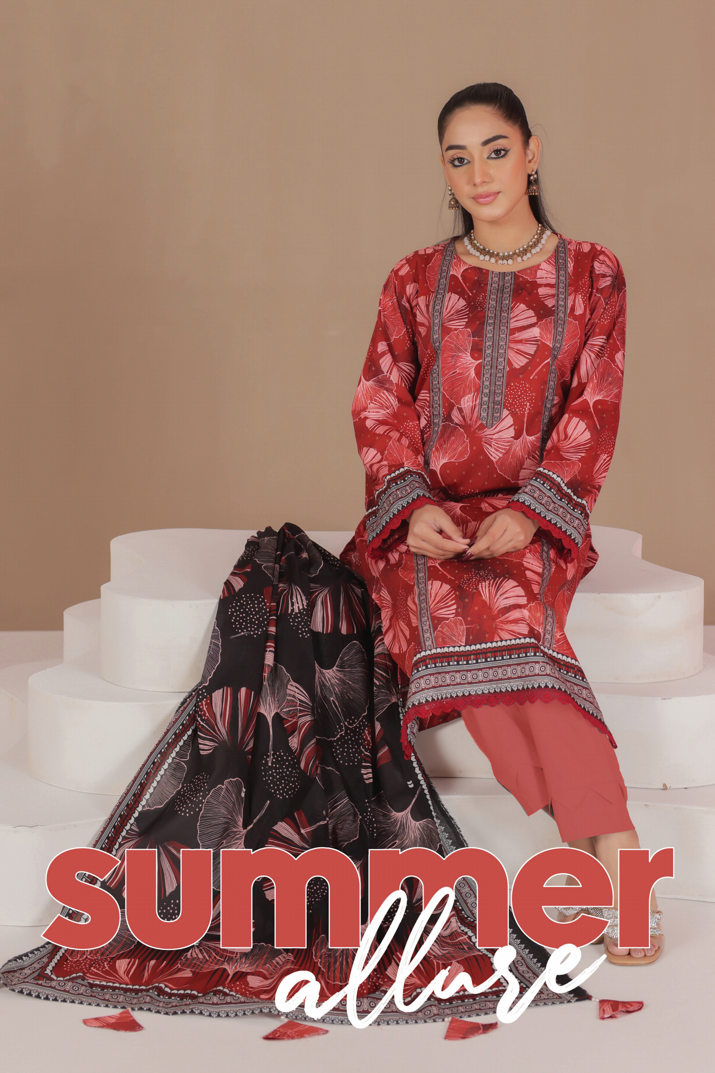 Flat 50% Off Lamisah Jade Broshia Jacquard 100% Original Lawn Unstitched in Wholesale π₯³π―β