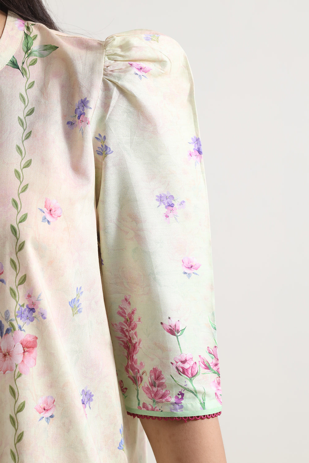Saya Pistachio 3PCs Printed Lawn Unstitched Collection