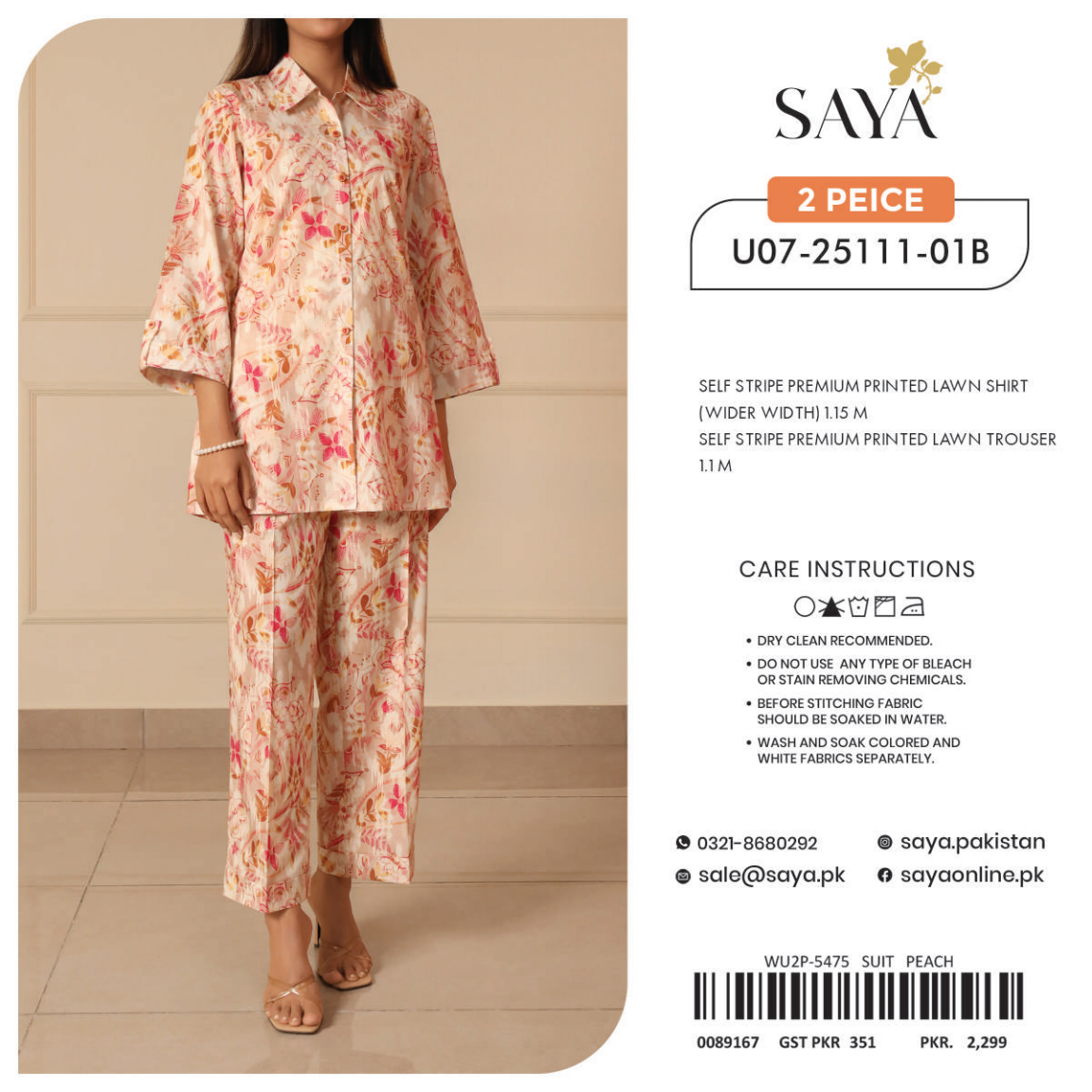SAYA DORIA STRIPE 2PCS 🥳🔥