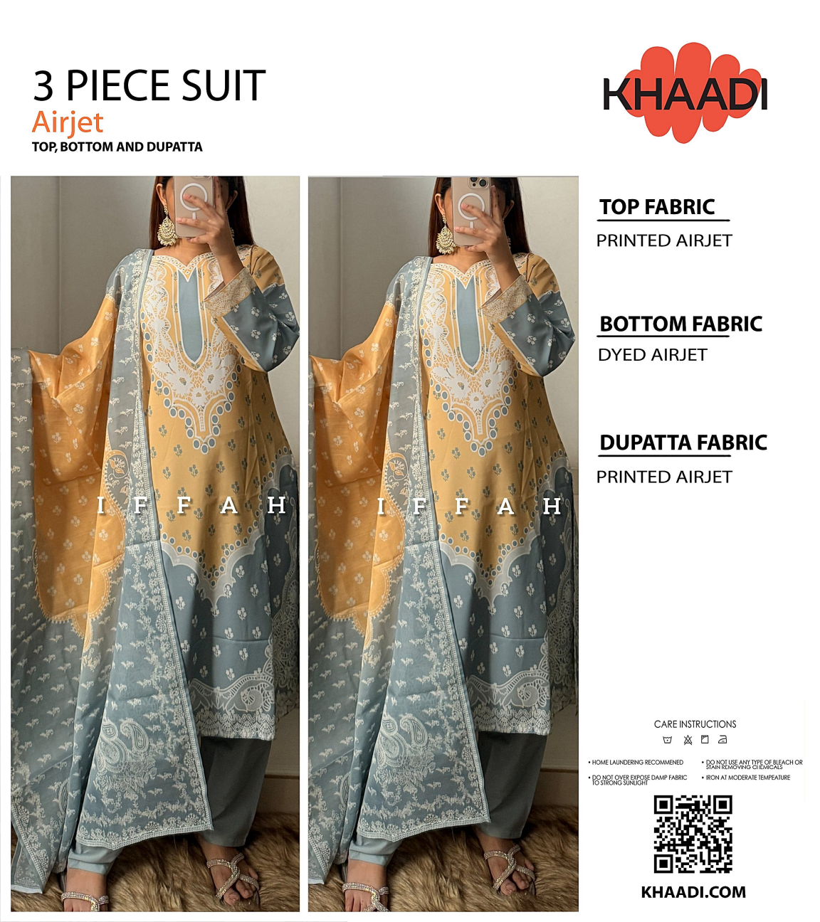 KHAADI Unstitched LAWN 3PCS COLLECTION 2026 β¨πΈ