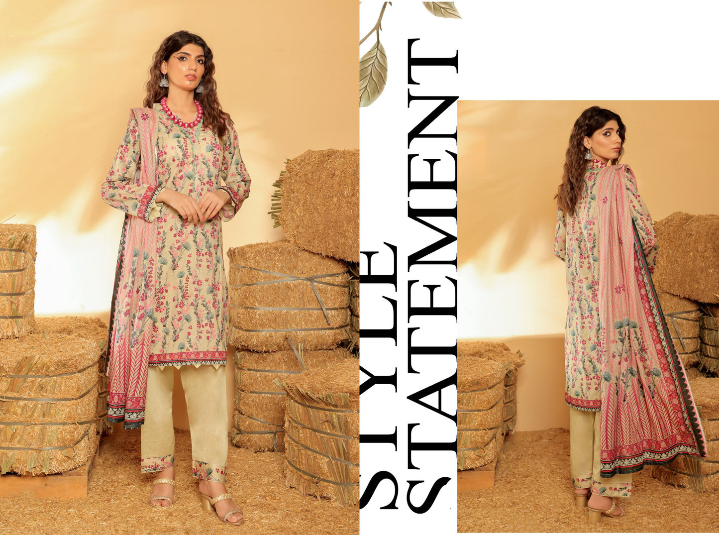 Iris Lawn 3Pcs Unstitched Collection