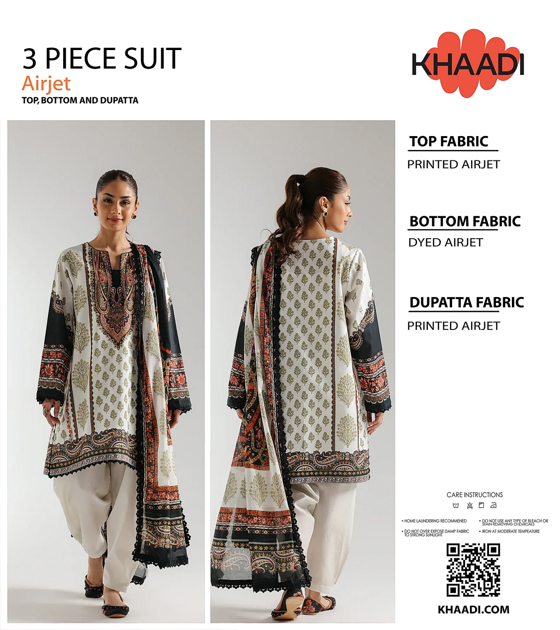KHAADI Unstitched LAWN 3PCS COLLECTION 2026 β¨πΈ