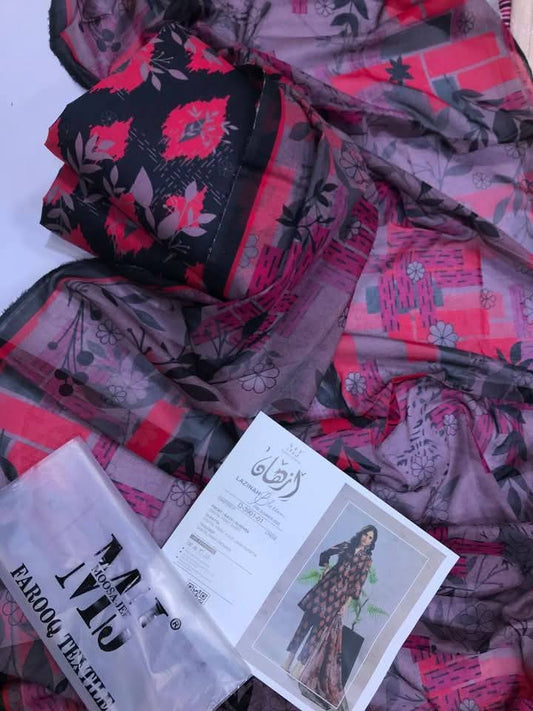 IZHAN Lazinah by MoosaJee Lawn Unstitched 3 Pieces in Wholesale Price π₯π§‘