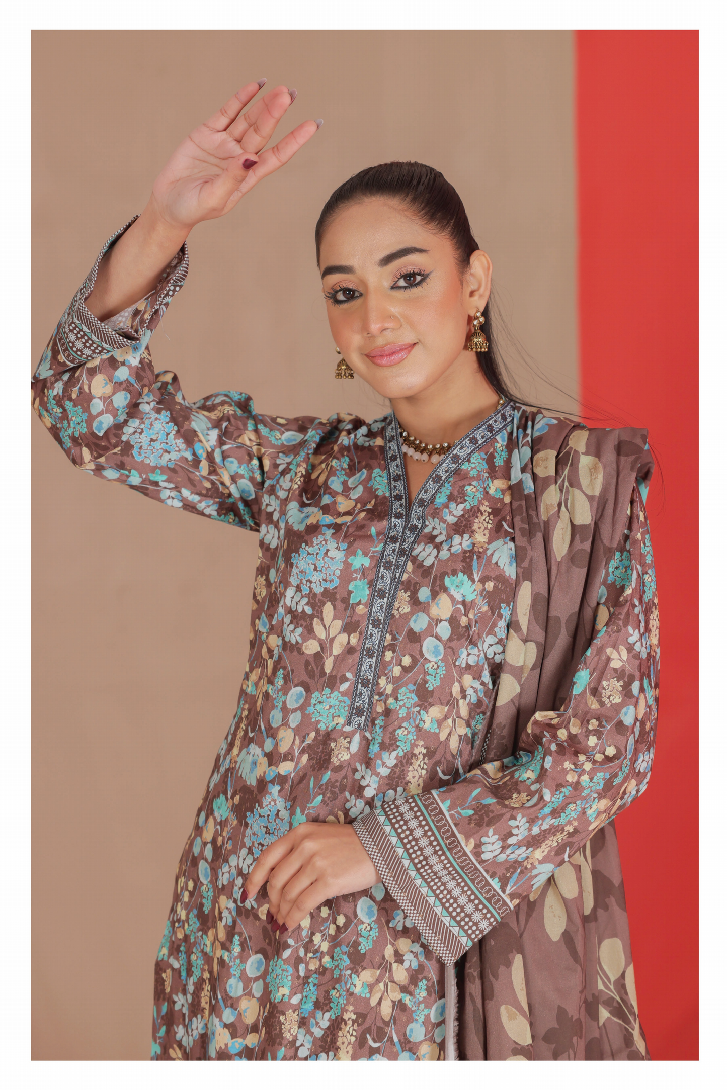 Flat 50% Off Lamisah Jade Broshia Jacquard 100% Original Lawn Unstitched in Wholesale π₯³π―β