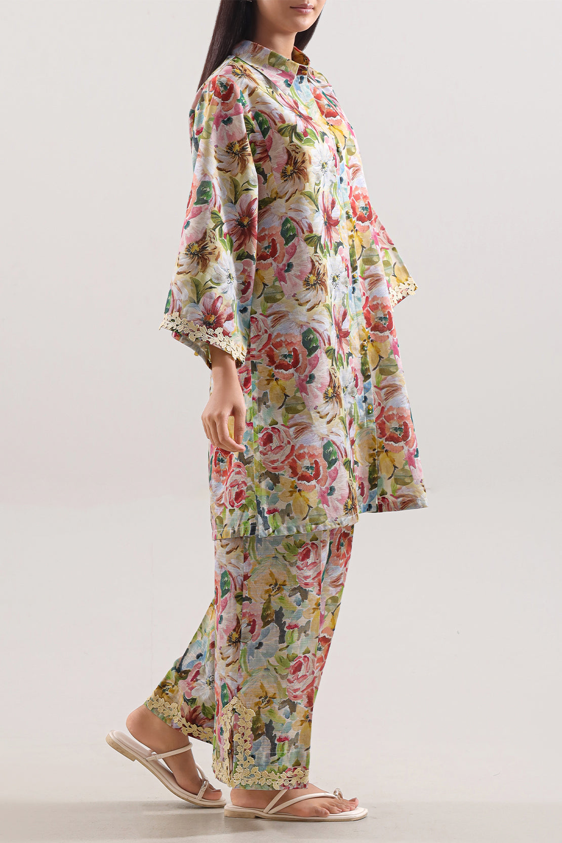 SAYA 100% ORIGINAL Unstitched Cotton Khaddar 2 Piece ๐ฅโค๏ธ