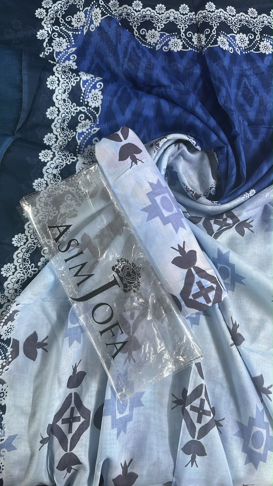 AsimJofa Blue Navy 2PCS S+D
