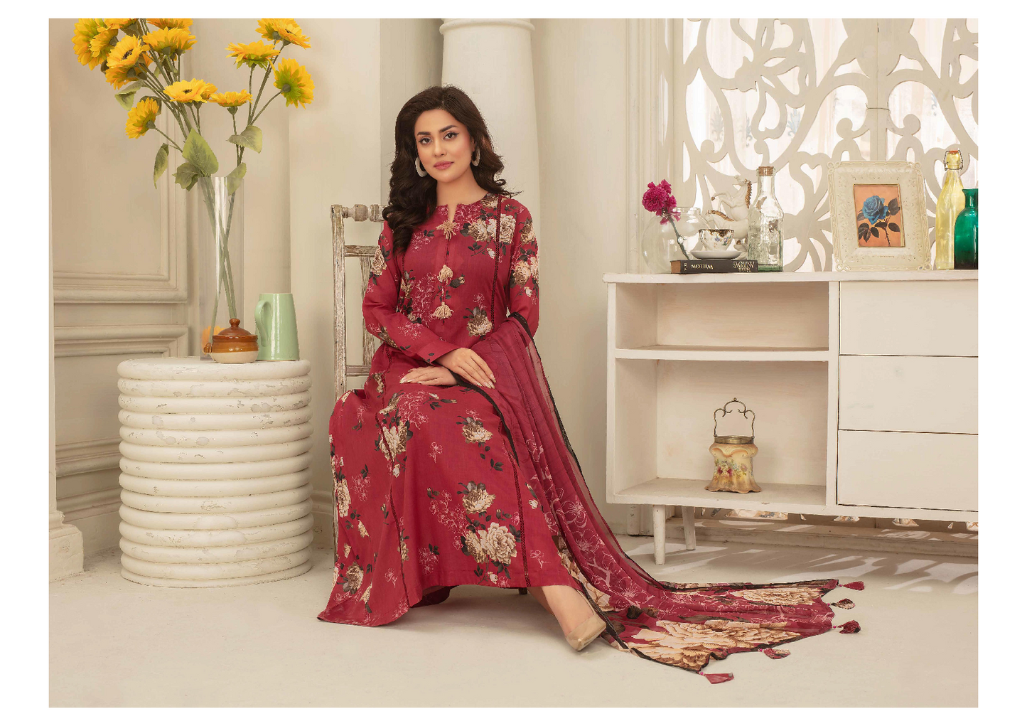 Rajwan by DASTAAN Lawn Unstitched Lawn 100% Original Lawn 3 Pieces ❤️🔥