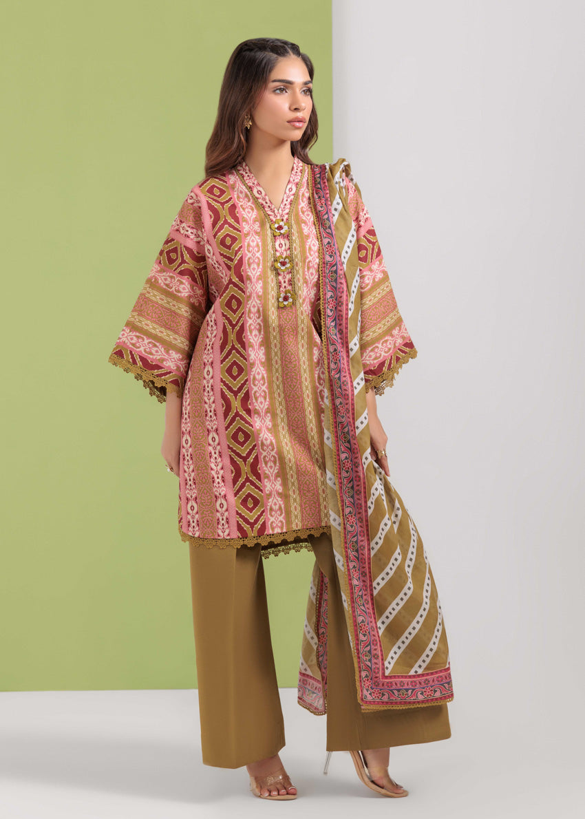 Bonanza Satrangi Unstitched Aztec Paisley - 3 Pc (WU3PPBS25LISO41)