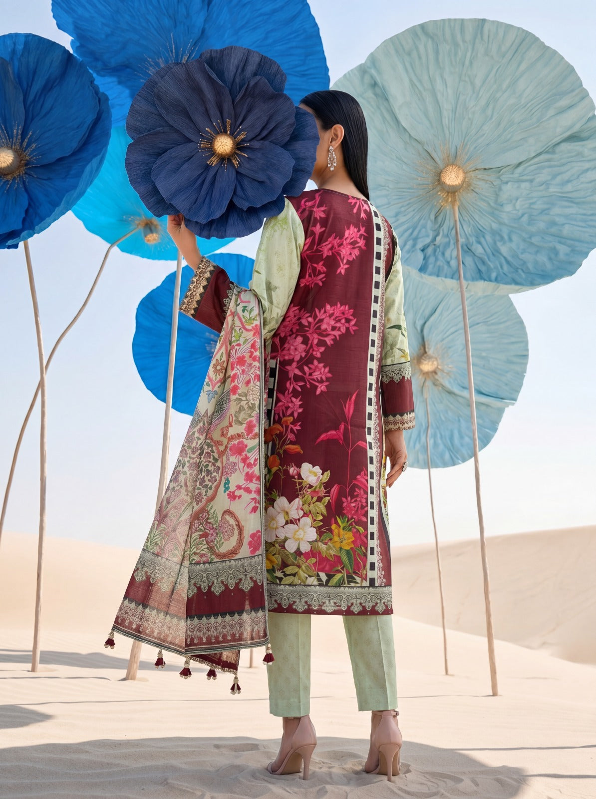 Almeerah ARZA โ PRINTED 2PC Premium Lawn Collection