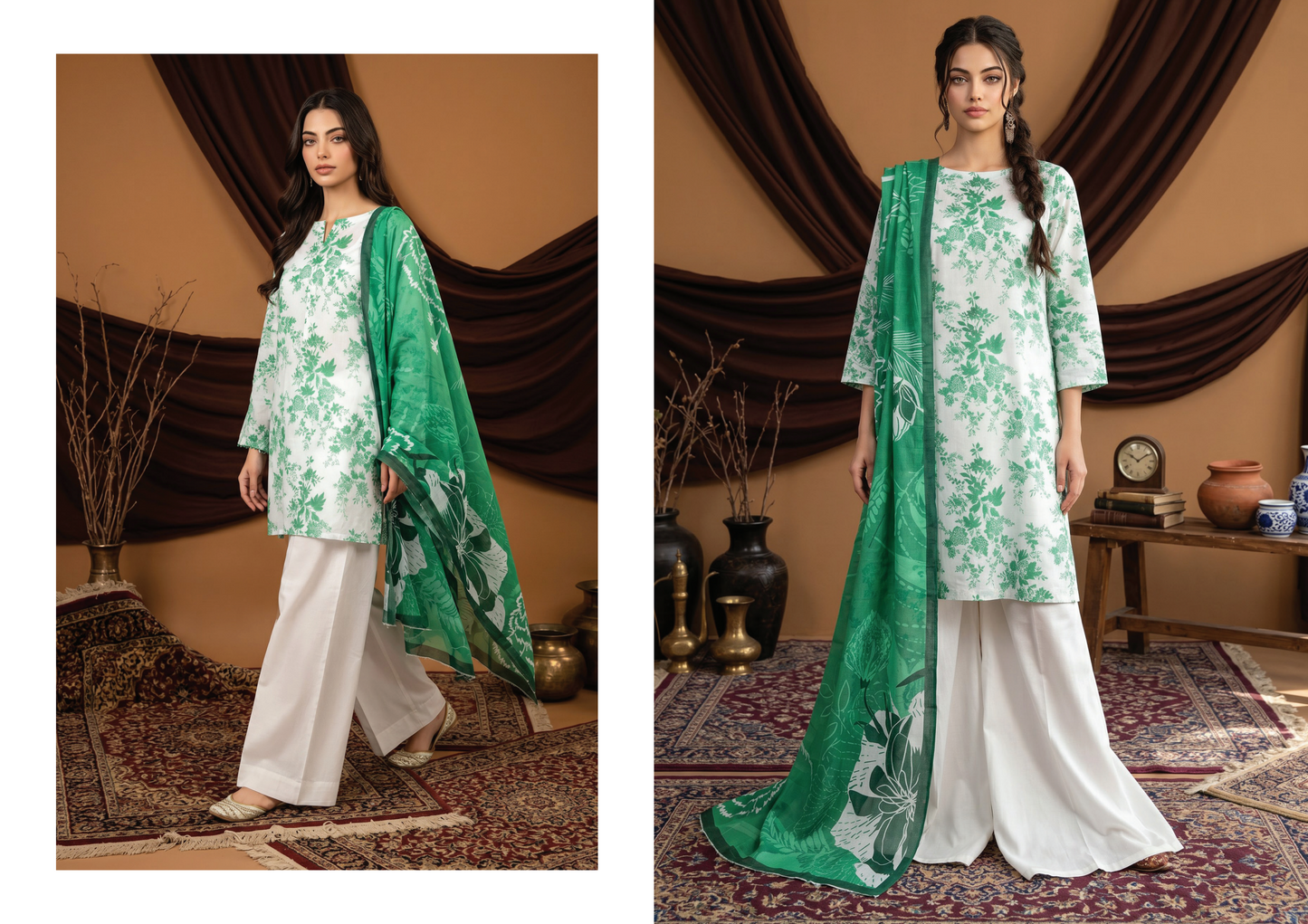 SALINA D-03 DIGITAL PRINTED LAWN 3PCS