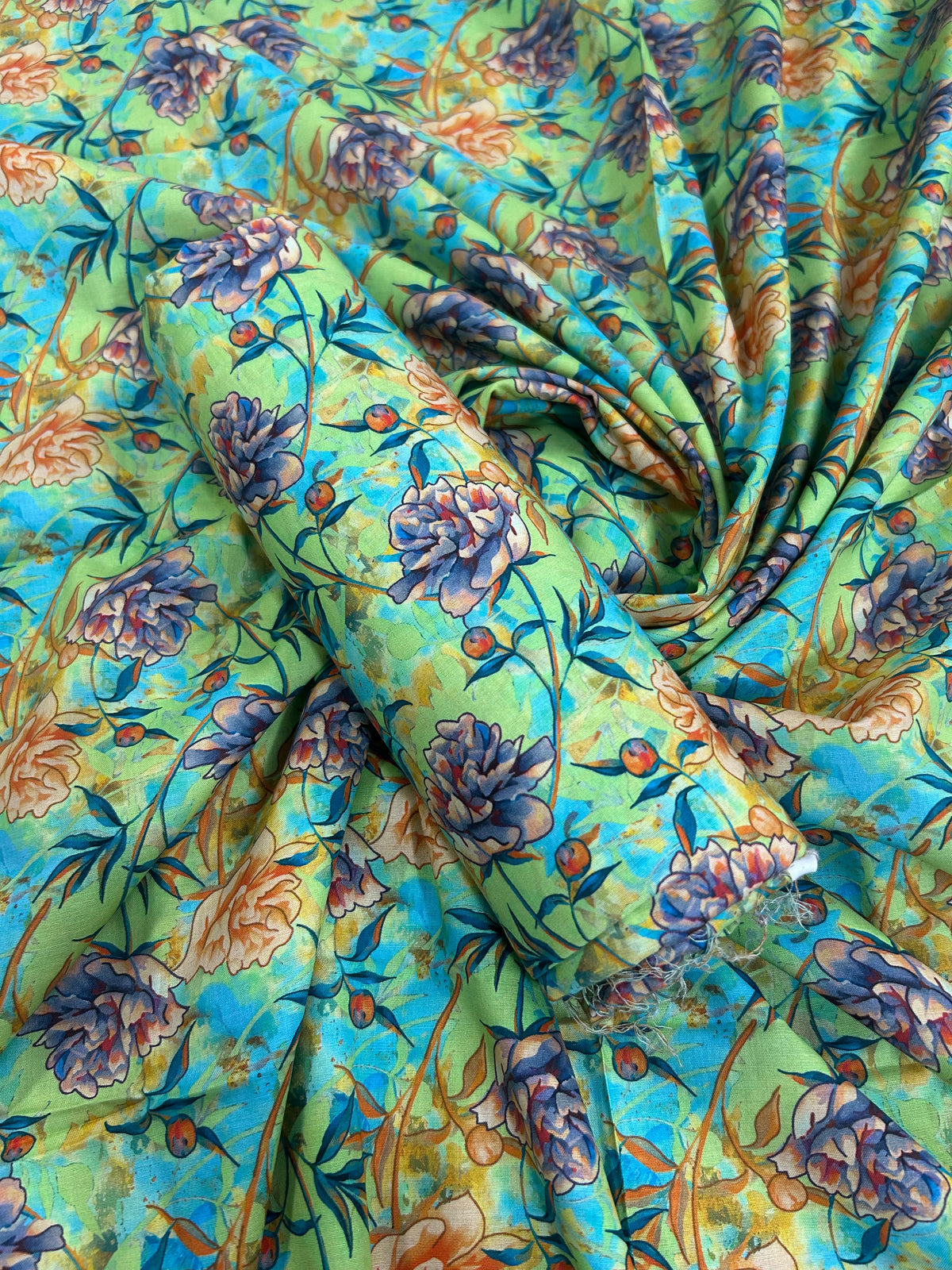 Mi Creation By Dr.Haris Lime Green Lawn 2Pcs