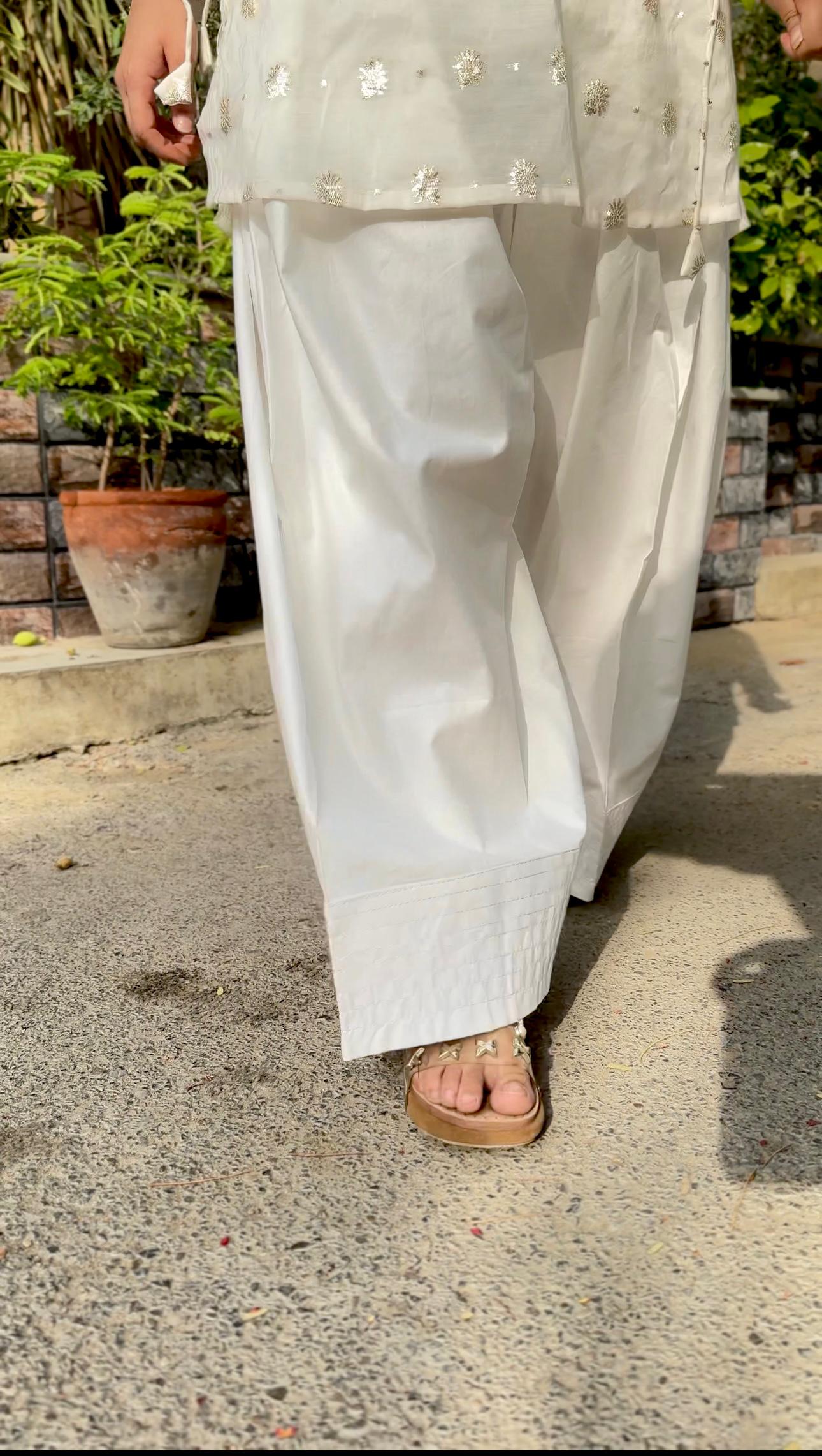FARSHI Shalwar Cotton Stitched 🤩