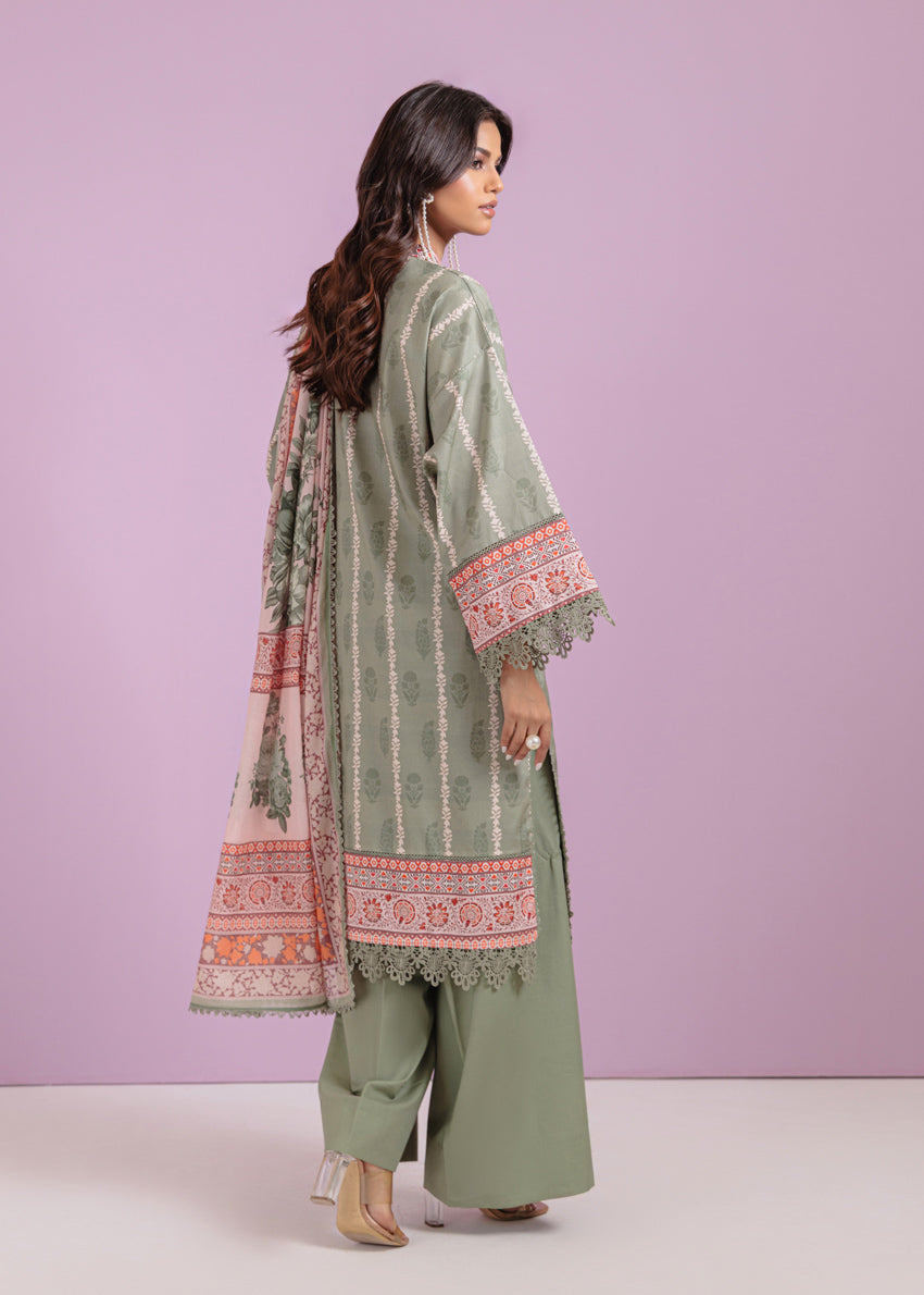 Bonanza Satrangi Unstitched Contour - 3 Pc (WU3PPBS25LISO36)