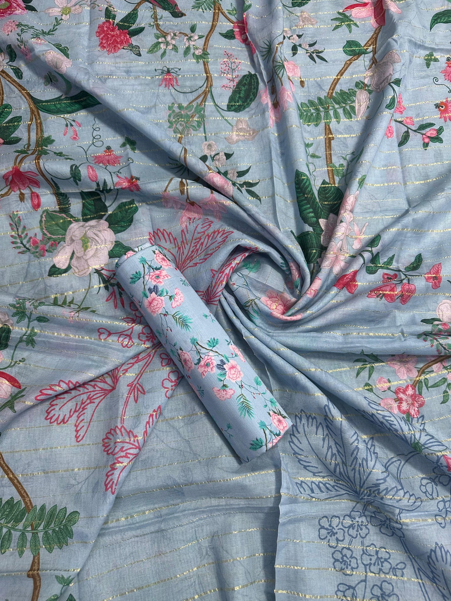 Pure Lawn D-38 (S+D) 2PCs Unstitched Collection