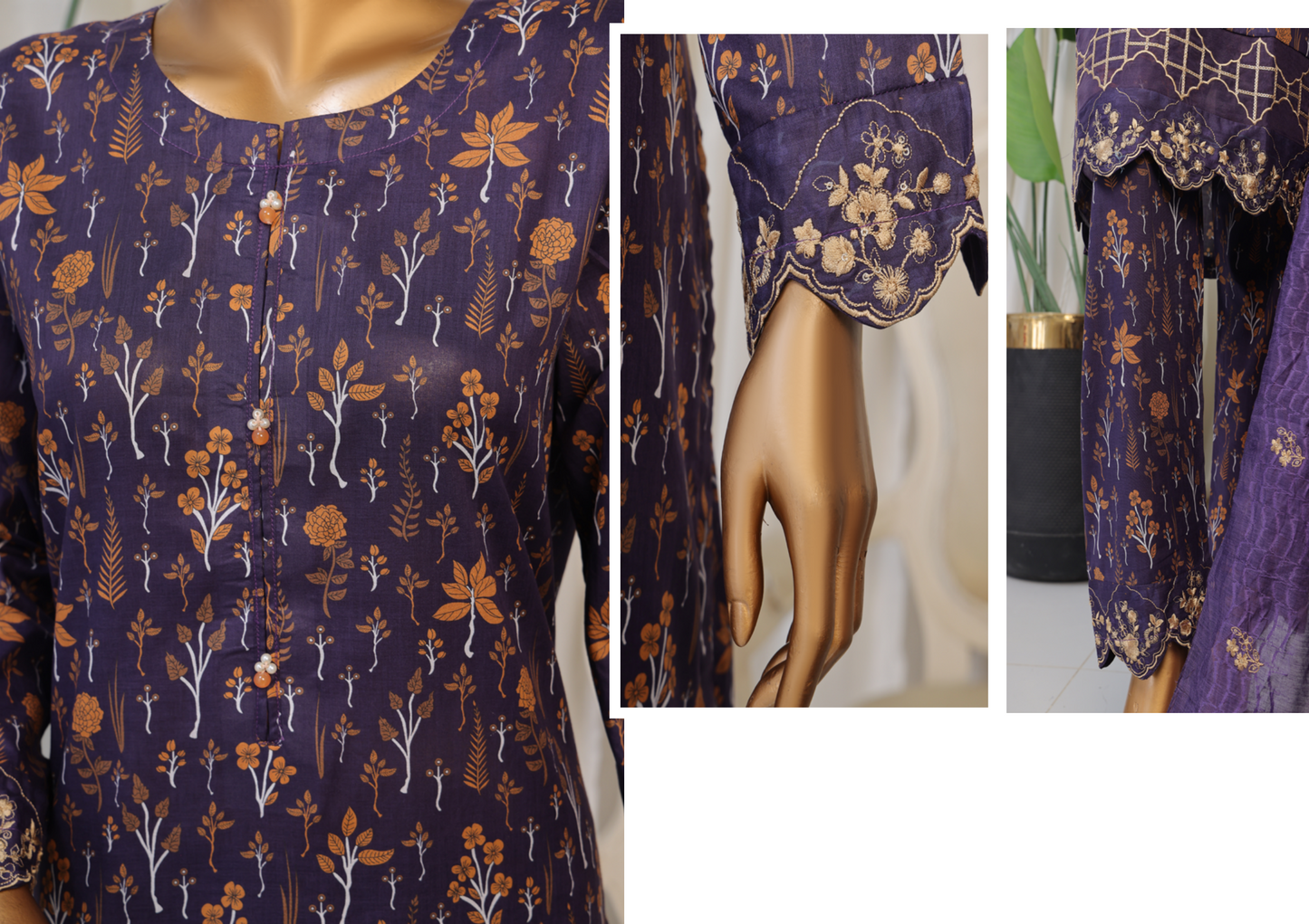 Aifa Azure Stitched Embroidery Collection 🧵🏐