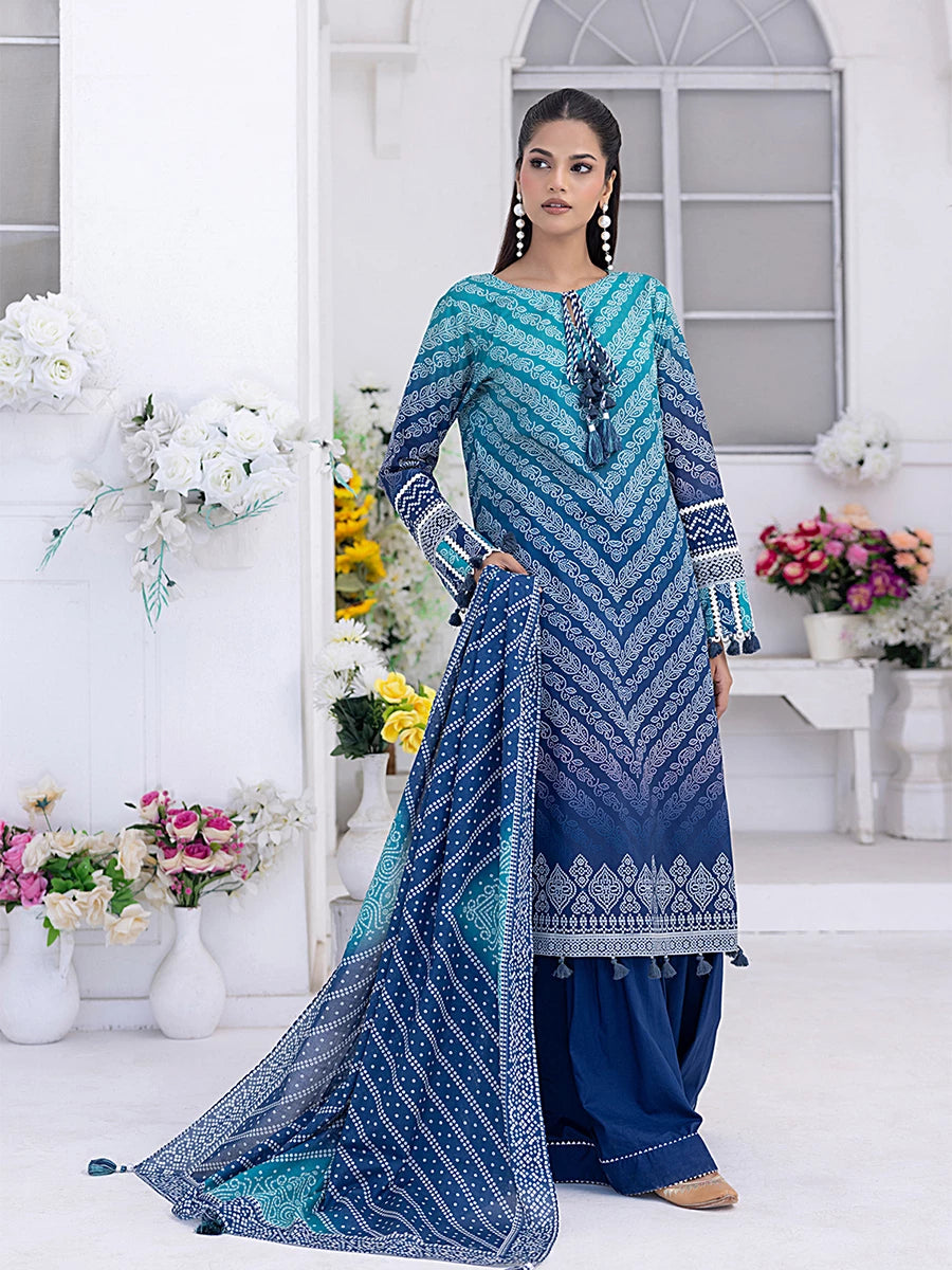 Salitex Chunri Unstitched Lawn 3 Pieces Vol II 🔥❤️