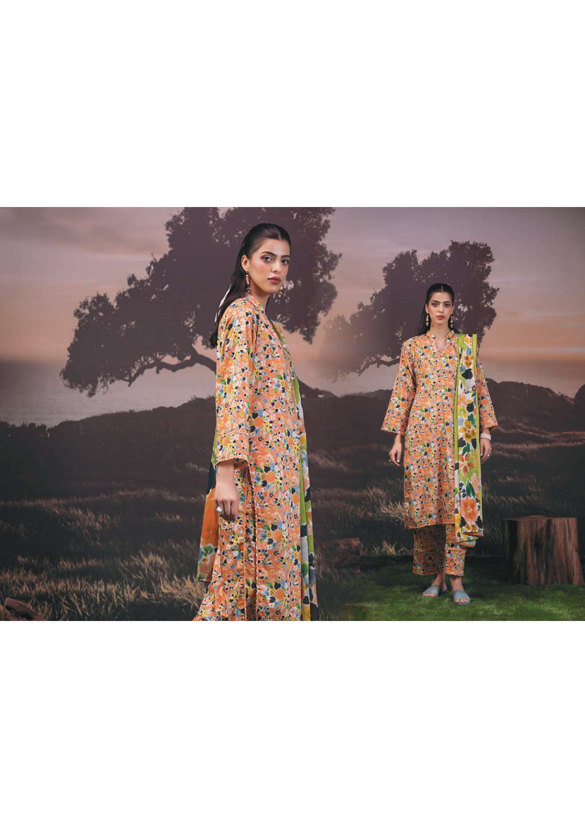 β¨πΏ SALINA SEPARATES β DIGITAL PRINTED LAWN COLLECTION πΏβ¨ Design #10
Vol 1 β 2026 | By Regalia Textile