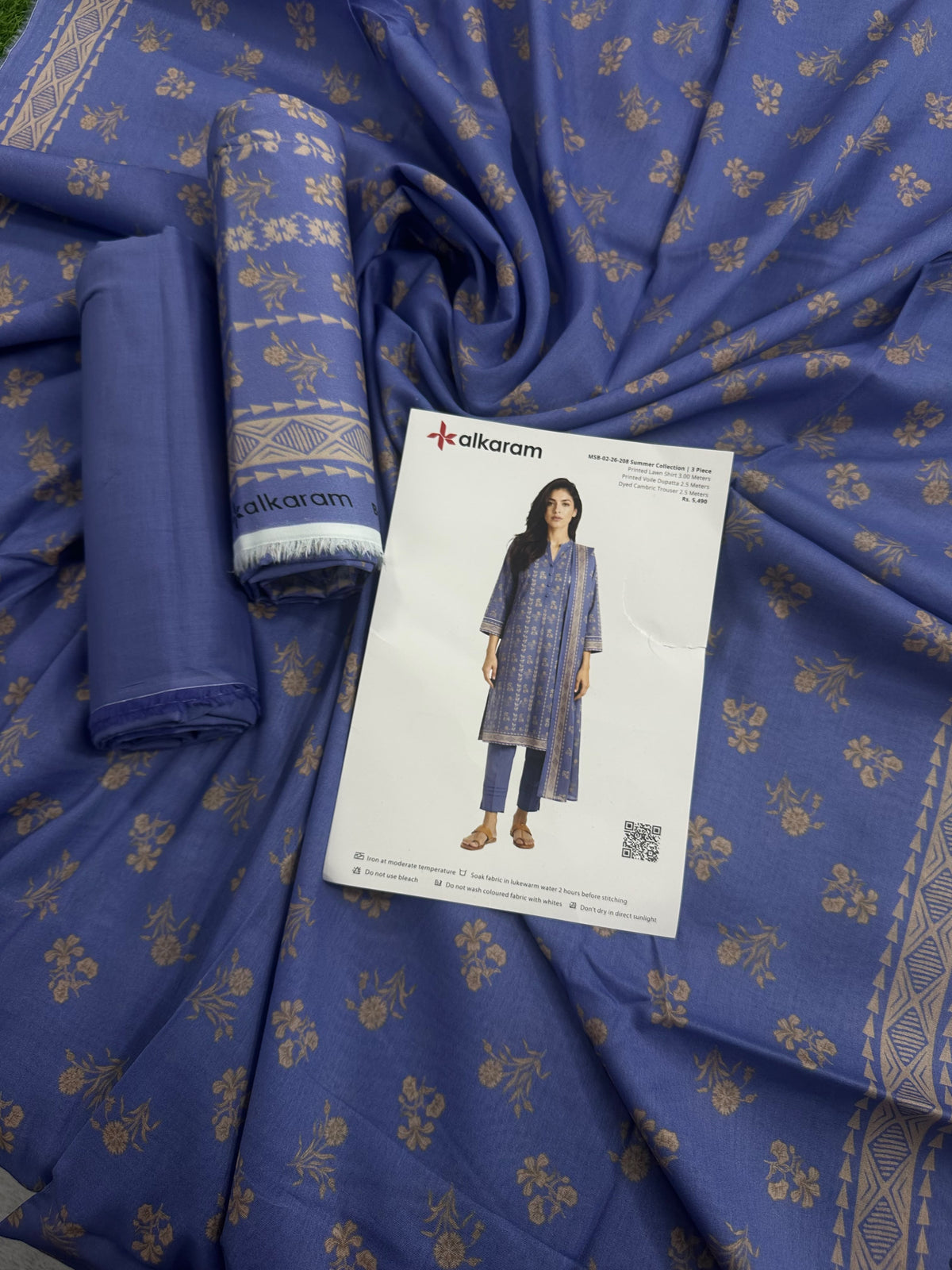 Alkaram MSB-02-26-208 3Pcs