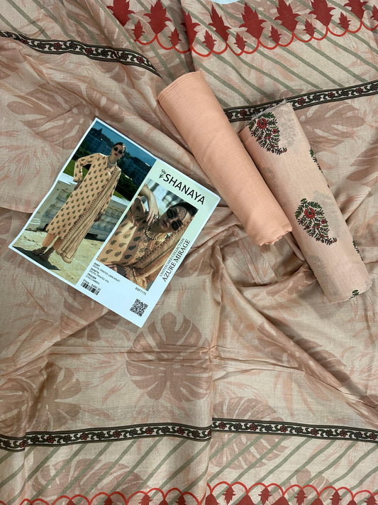 SHANAYA BSF7175 Peach 3Pcs