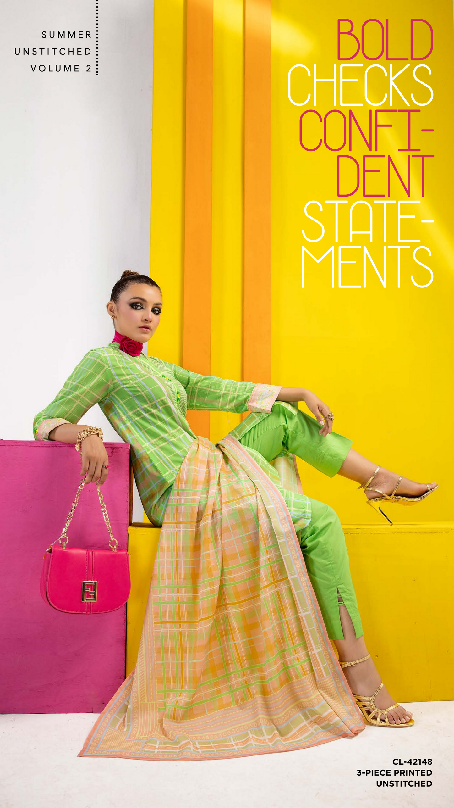 Gul Ahmed Printed Lawn Unstitched 3Pc Suit CL-42148 ππ₯β¨