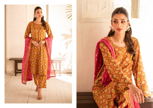 β¨πΏ SALINA SEPARATES β DIGITAL PRINTED LAWN COLLECTION πΏβ¨ Design #04
Vol 2 β 2026 | By Regalia Textile