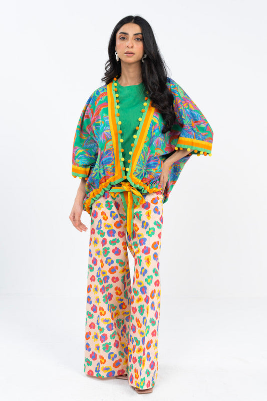 Alkaram Digital Printed Lawn 3 Piece ๐๐งก