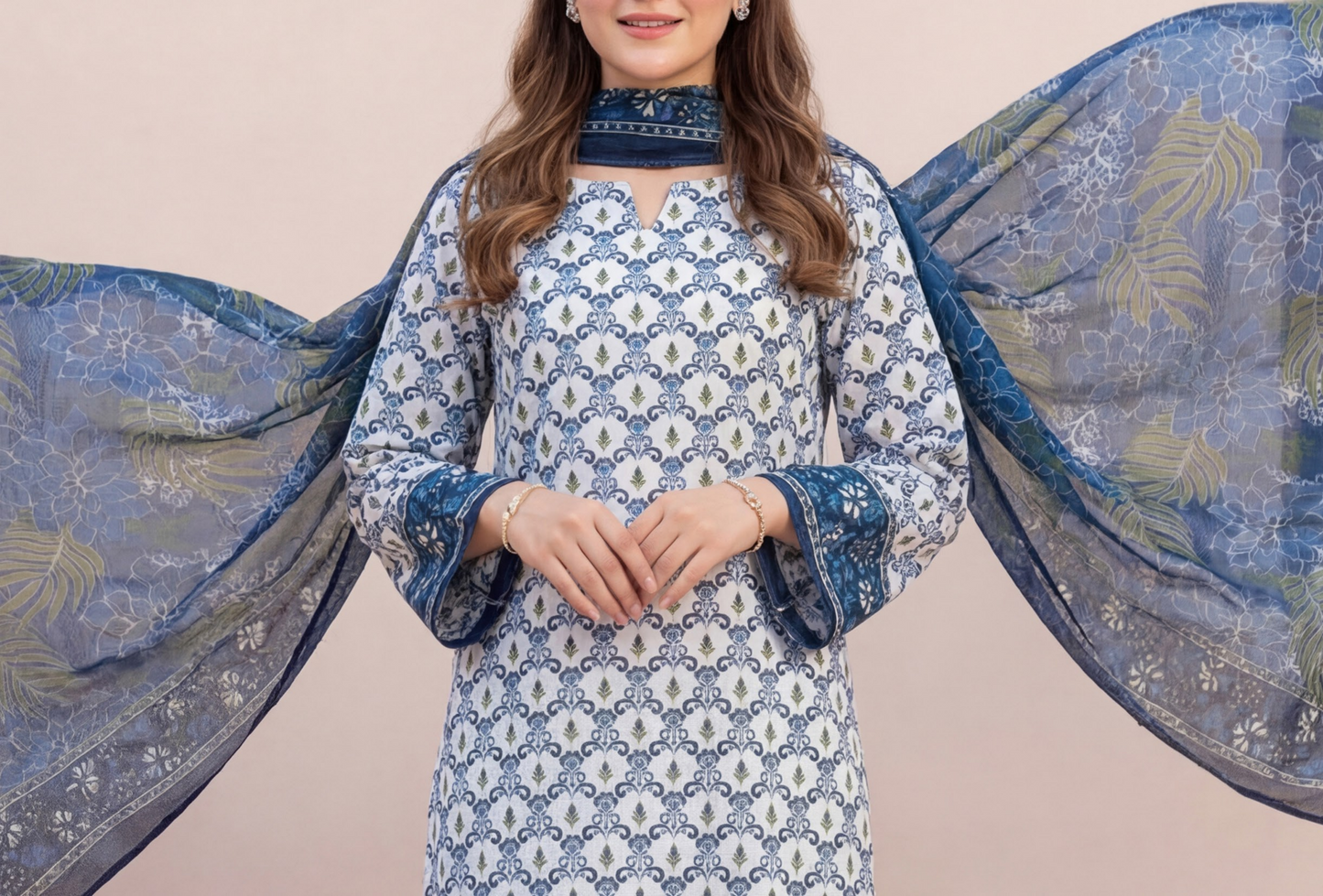 Salitex FLora Airjet Lawn 3PC Collection 2026 Vol - 2
by Sana & Sara Design # SSW6U3P408UT