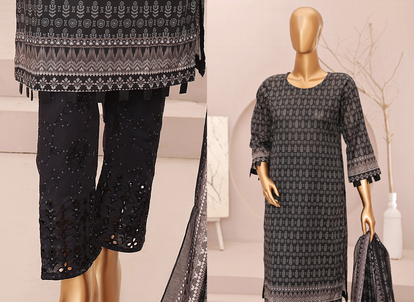 MTF FOREVER 100% ORIGINAL CHIKENKARI TROUSER 3PCS ππΌβ€οΈ