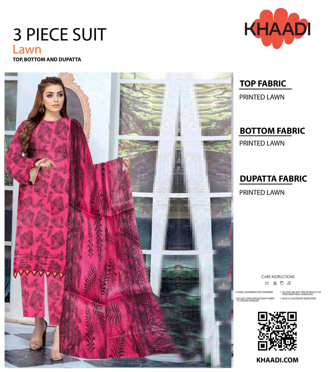 KHAADI Unstitched Lawn 3 Pieces in Wholesale Price π₯β€οΈ