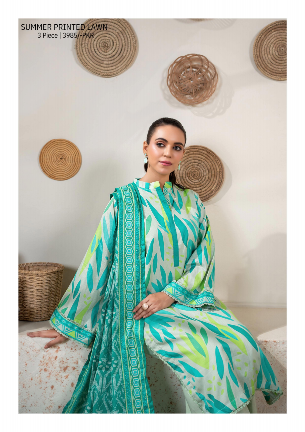 Bundle Of Zesh Unstitched Lawn 3 Piece in Wholesale Price 100% Original 🔥❤️
