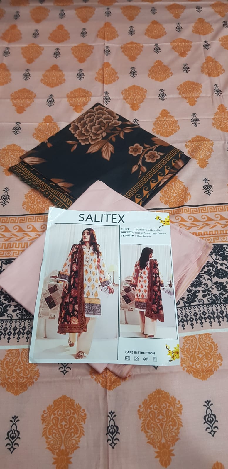Salitex Unstitched Lawn 3P 🔥
