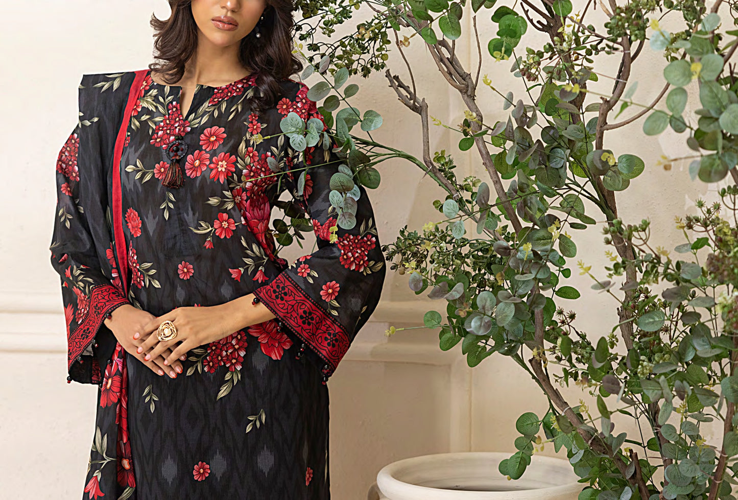 SALITEX FLORA VOL-I 100% Original Lawn ❤️ by SANA& SARA