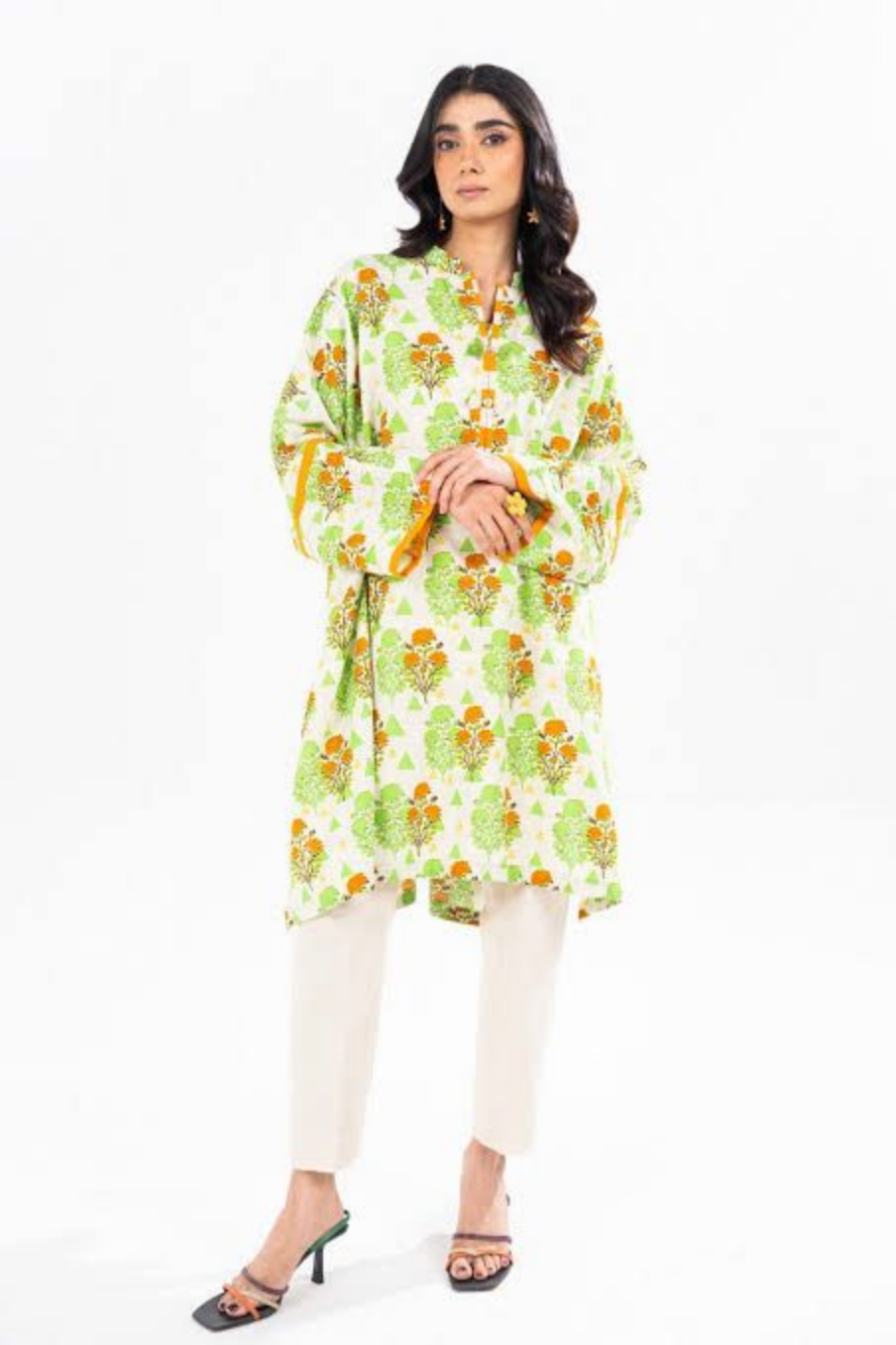 Alkaram Off White Khaddar 2Pcs