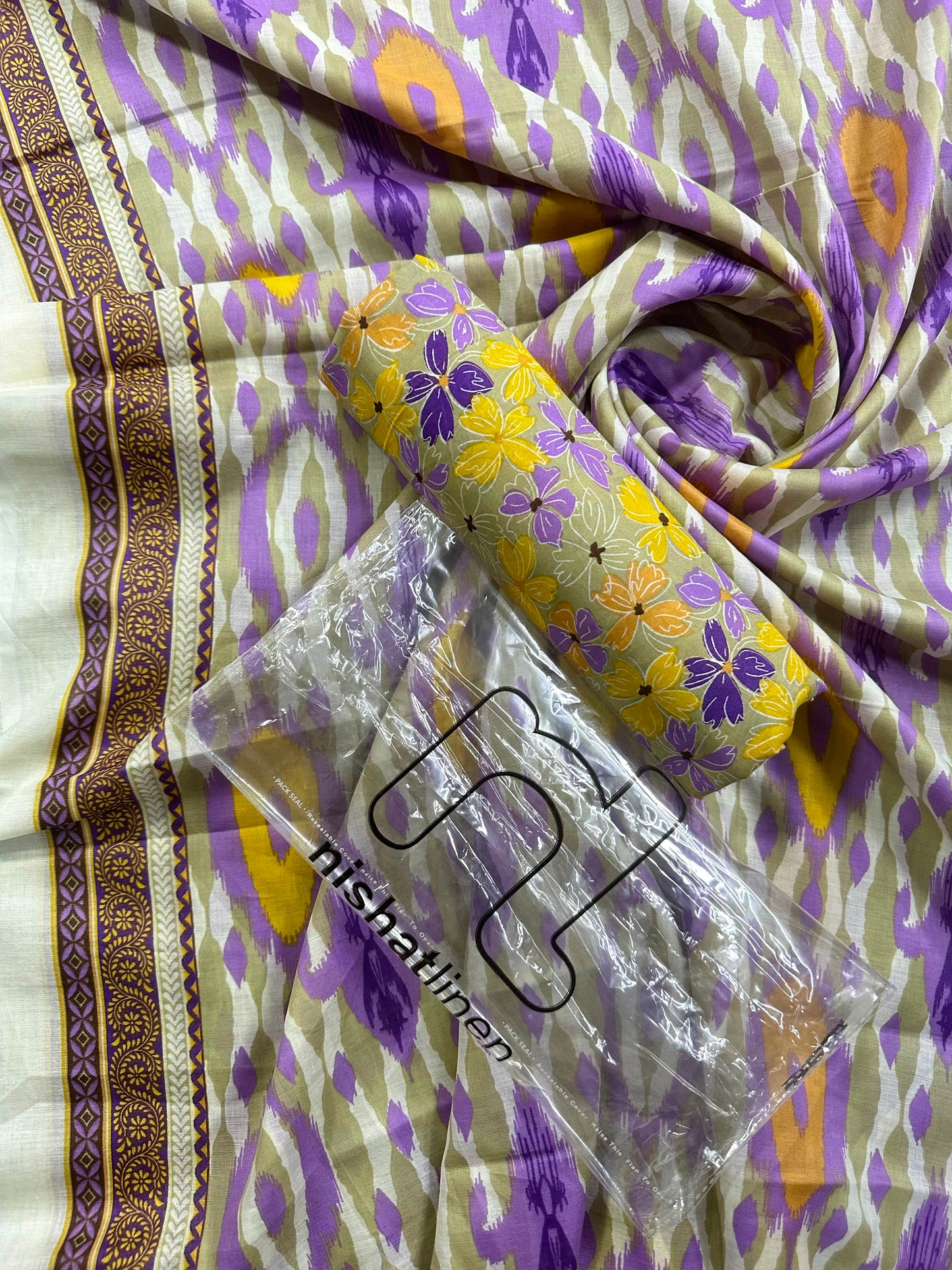 NISHAT 2PCS Lemon Floral S+D