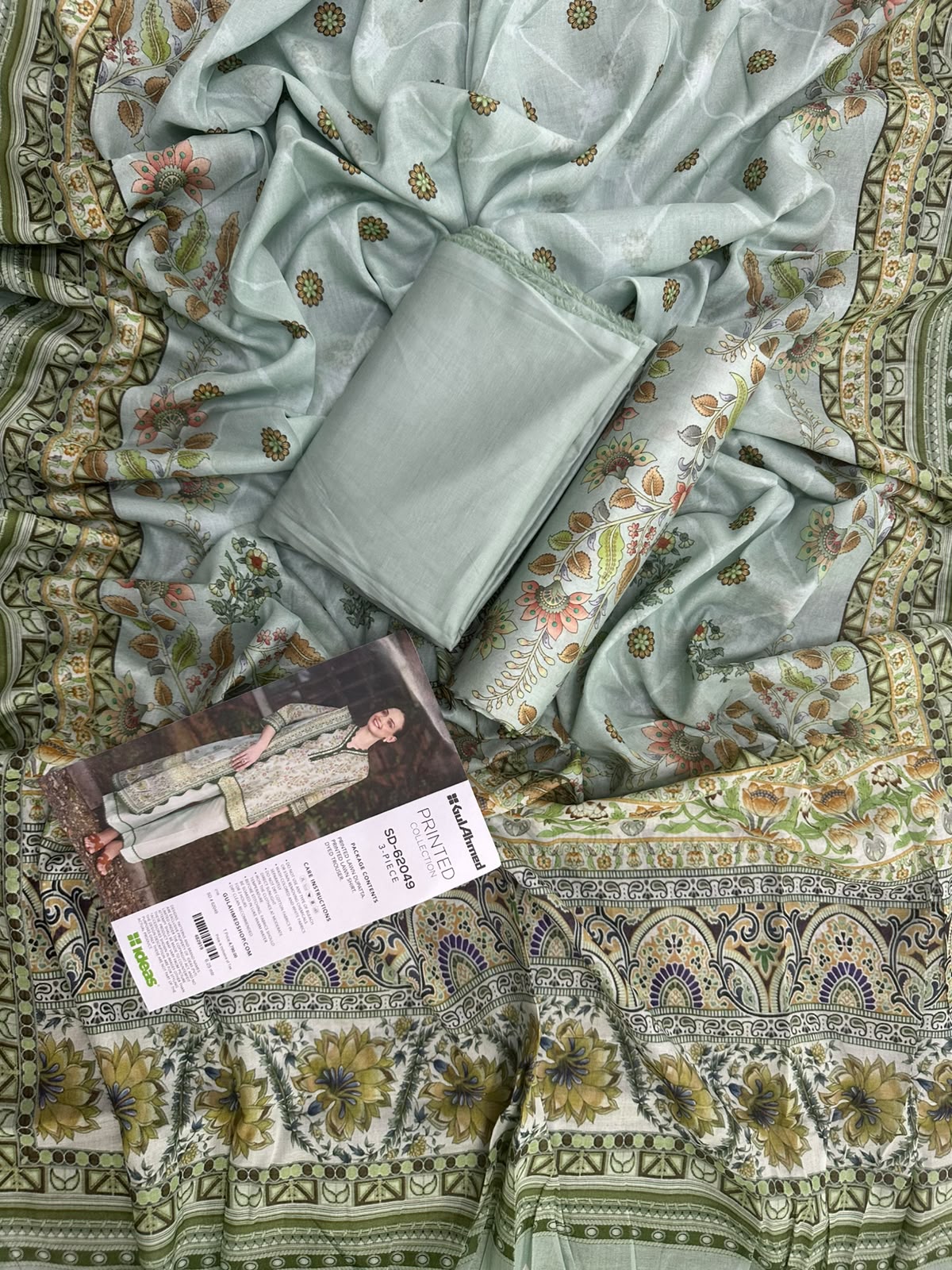 Gul Ahmed SD-62049 Printed 3Pcs