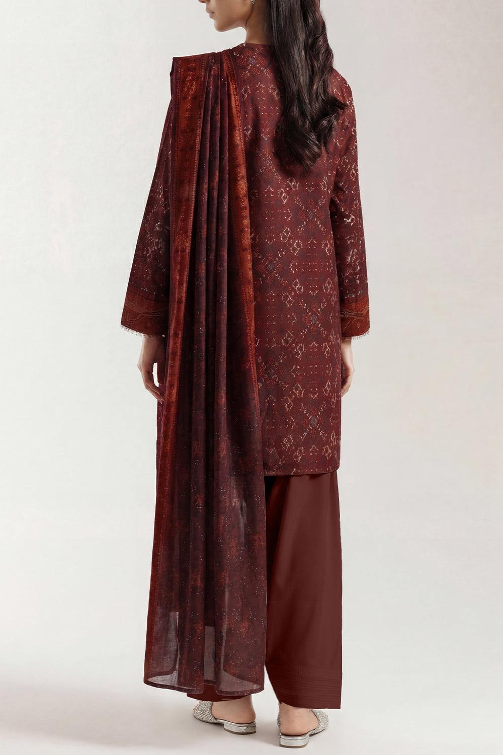 SAYA D.C:-U01-26005-03A 3 Piece Printed Lawn Collection