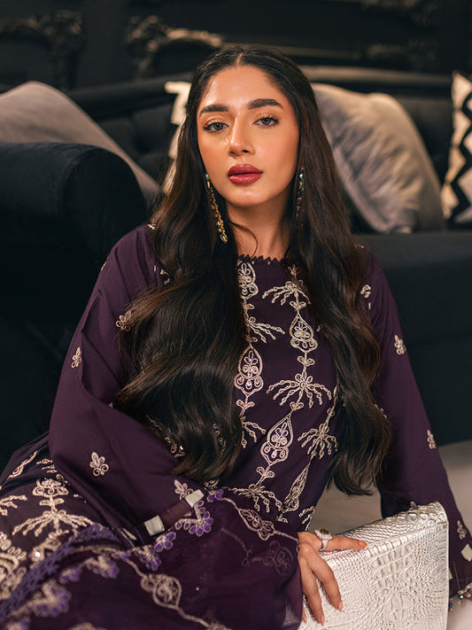 Salitex Luxury Cotton Silk Embroidered 3P UNS23DD005UT