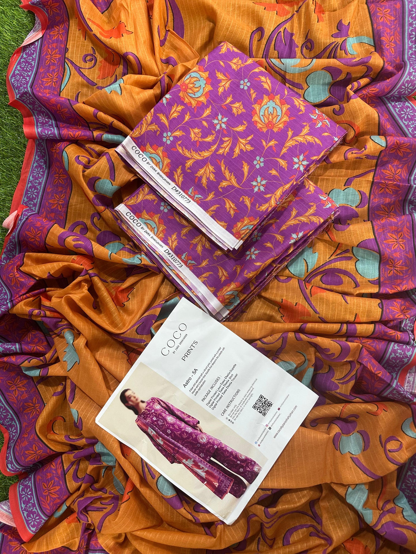 COCO Astro - 5A - PRINTS 3PCS UNSTITCHED COLLECTION